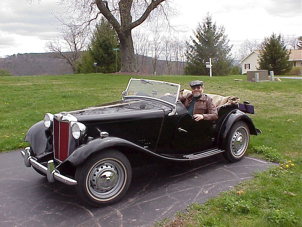 Black Combie Antique Car